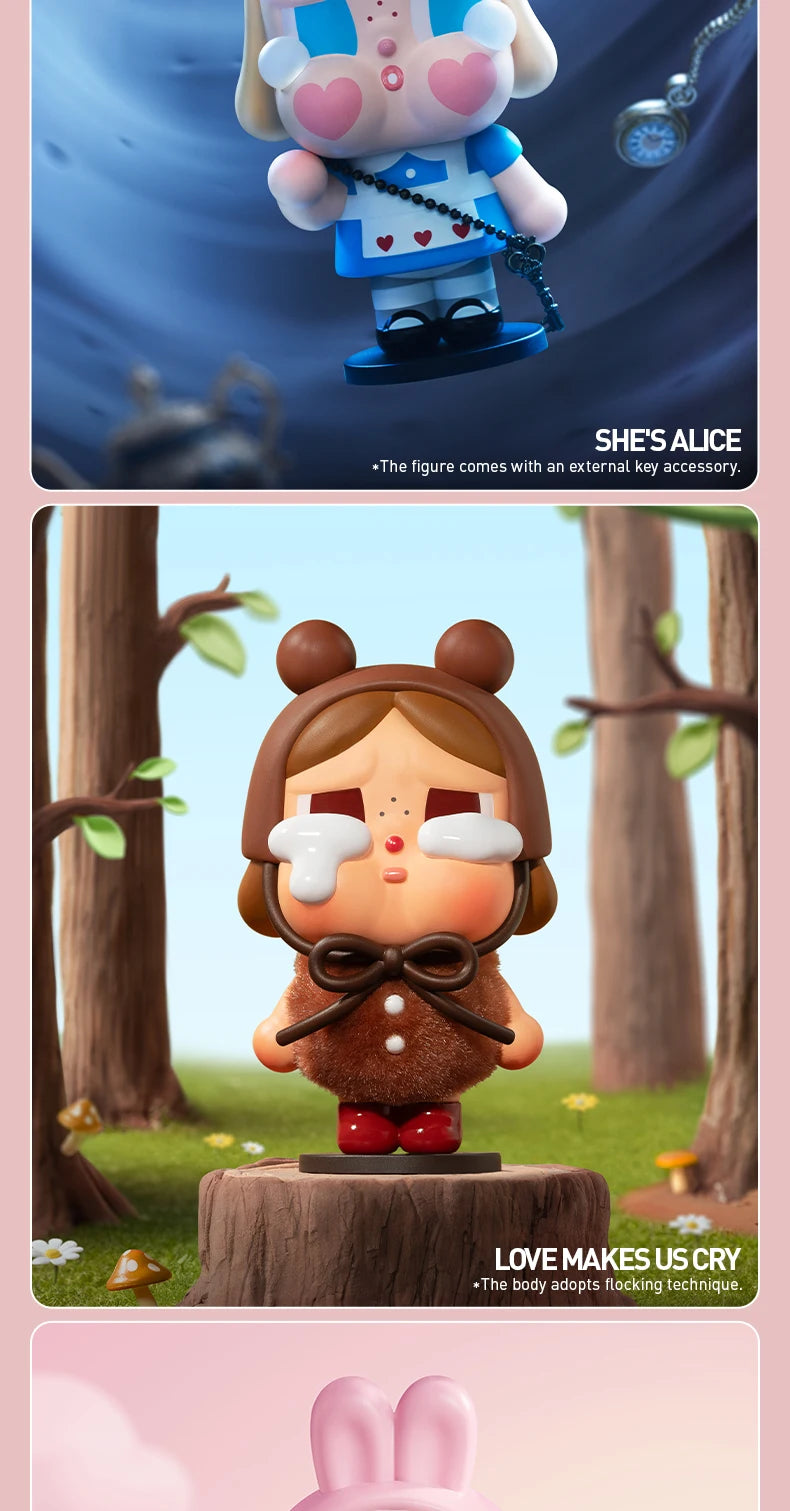 POP MART CRYBABY Crying Again Series Blind Box Figures