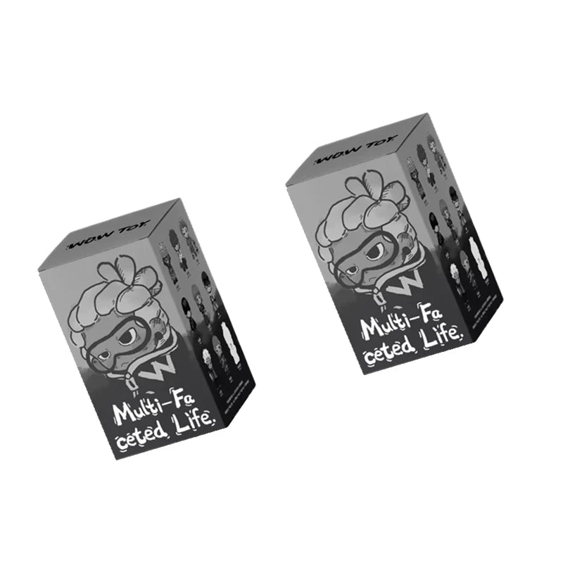 Cool Boy JD Multi Faced Life Series Blind Box Collectible Figures