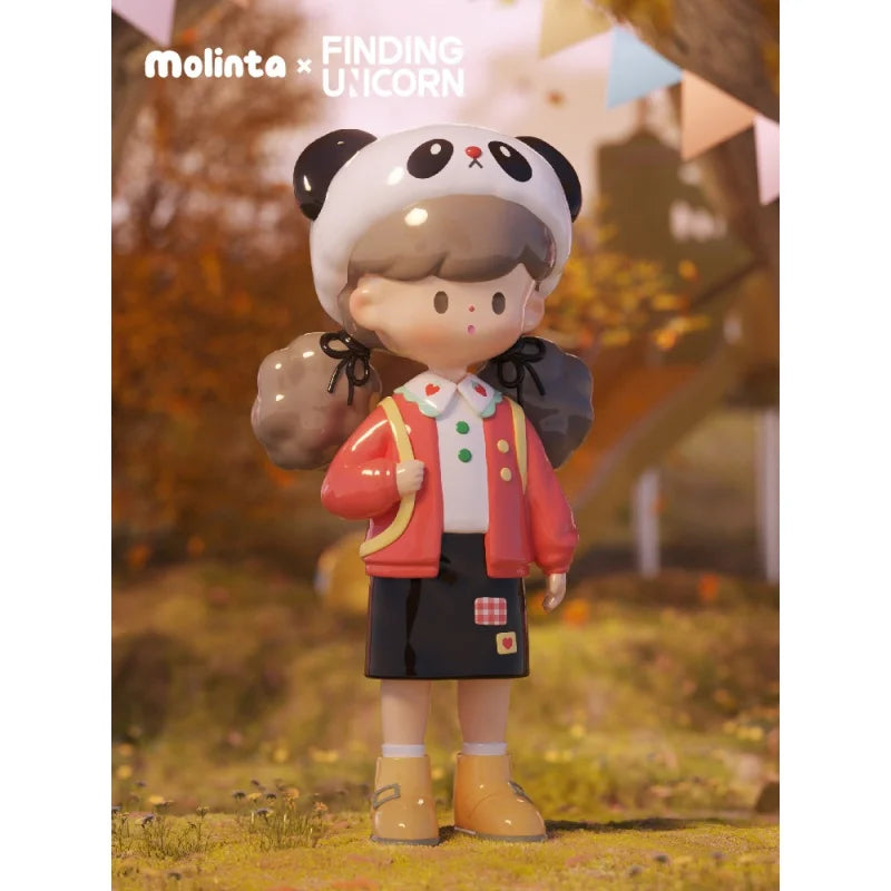 Molinta Party Animal Series Blind Box Guess Bag Mystery Box Toys Doll Cute Anime Figure Desktop Ornaments Gift Collection