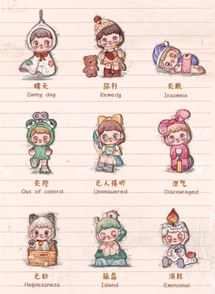 ANMOO The Perfect World Series Blind Box – Kawaii Anime Action Figures