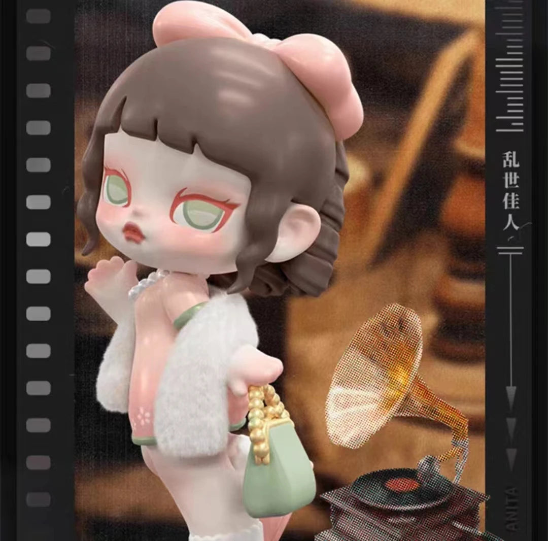 nan blind box vinyl figure, sealed mystery packaging, product photo for collectors in NZ