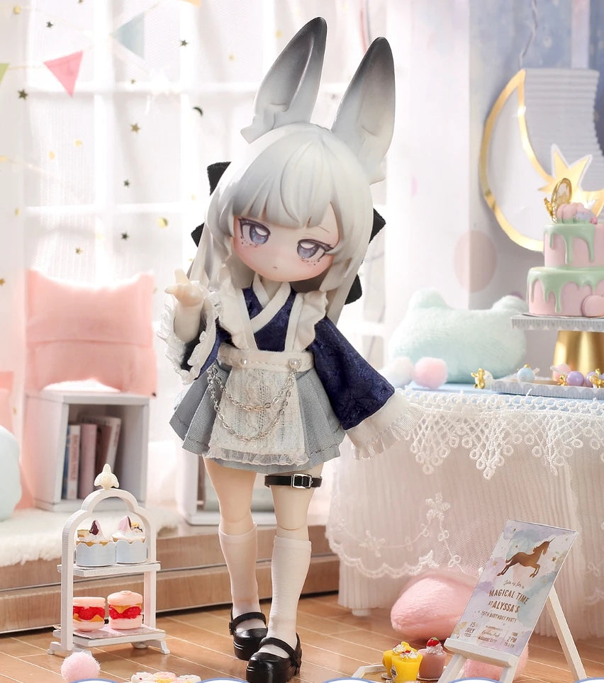 Inedible Doll Series Ob11 1/12 BJD Blind Box Anime Figure Collectible