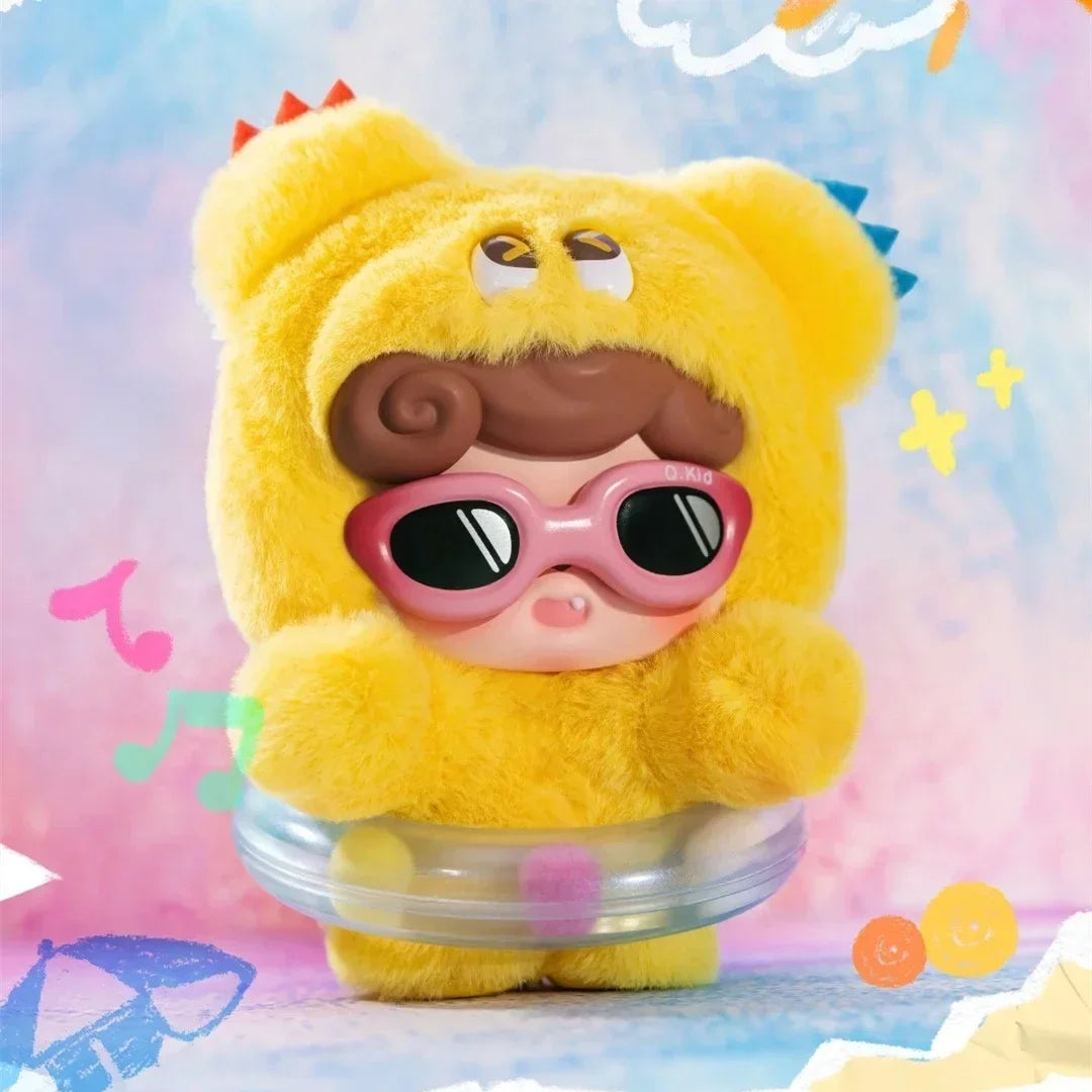 JOTOYS Q.KID Emotional Hairy Monsters Series Blind Box Collectible Figures