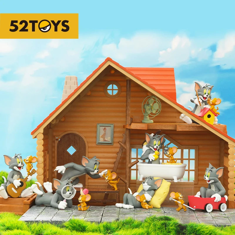 52TOYS Tom and Jerry A Day of Life Blind Box Mystery Collectible Figure