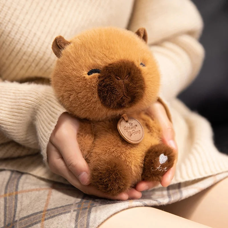 Cute Sitting Animals Plush – Red Panda, Fox, Sloth, Cat, Capybara & Pig