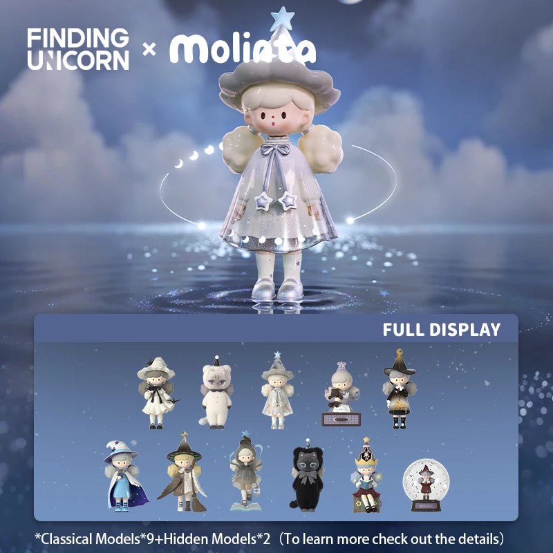 Finding Unicorn Molinta Chasing Light Series Blind Box – Collectible Mystery Figures