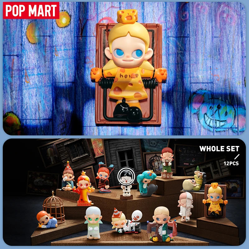 POP MART POP MART Zsiga We All Are Kids Series Blind Box Mystery Collectible Figure blind box vinyl figure, sealed mystery pa