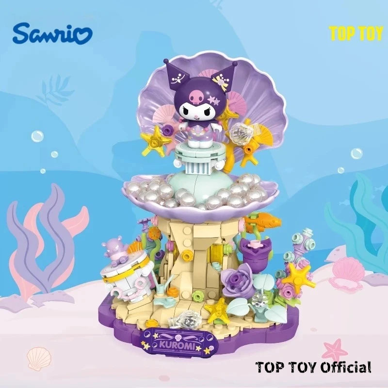 TOPTOY Sanrio Kuromi Whispering Wishes Micro Building Blocks