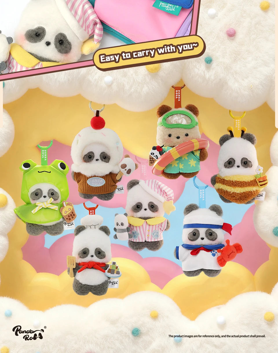 52TOYS Panda Roll Happy Weekend Series Blind Box Plush Collectible