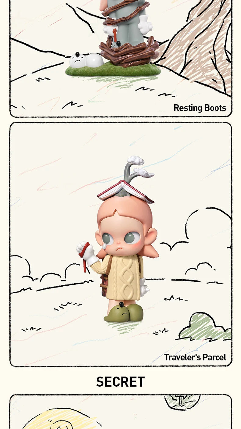 POP MART Zsiga Borderline Drifter Series Blind Box Figures