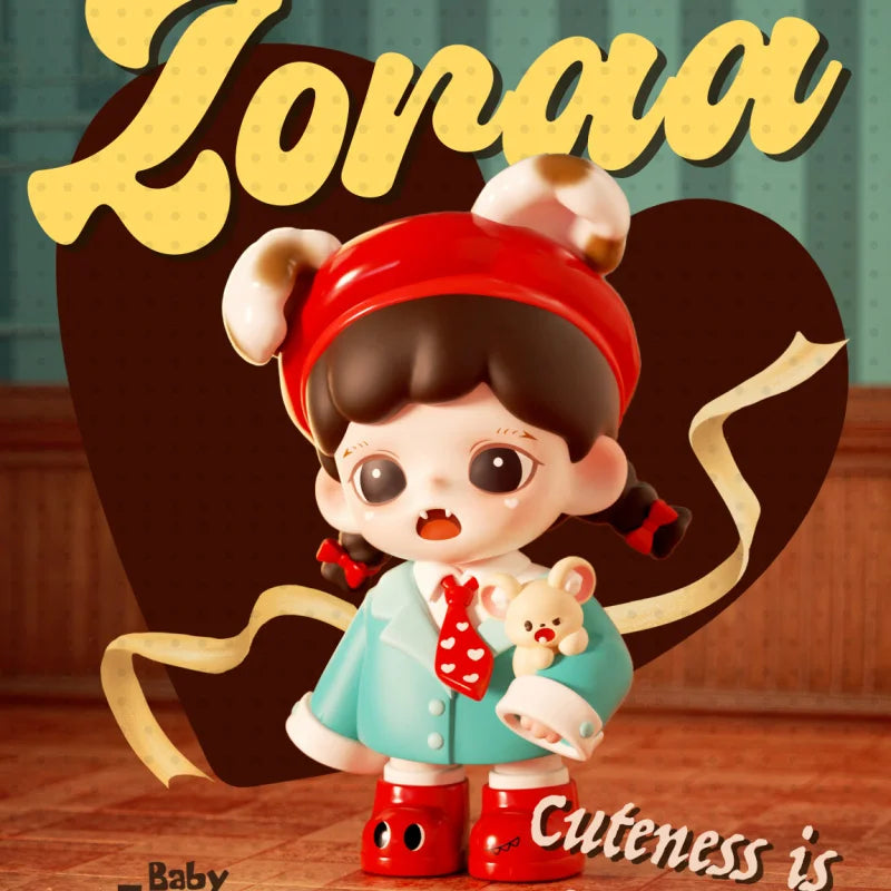 Zoraa Cuteness Is Justice Series Blind Box Cute Action Figure Toys Kawaii Anime Figures Dolls Toy Gift