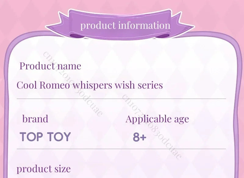 TOPTOY Sanrio Kuromi Whispering Wishes Micro Building Blocks