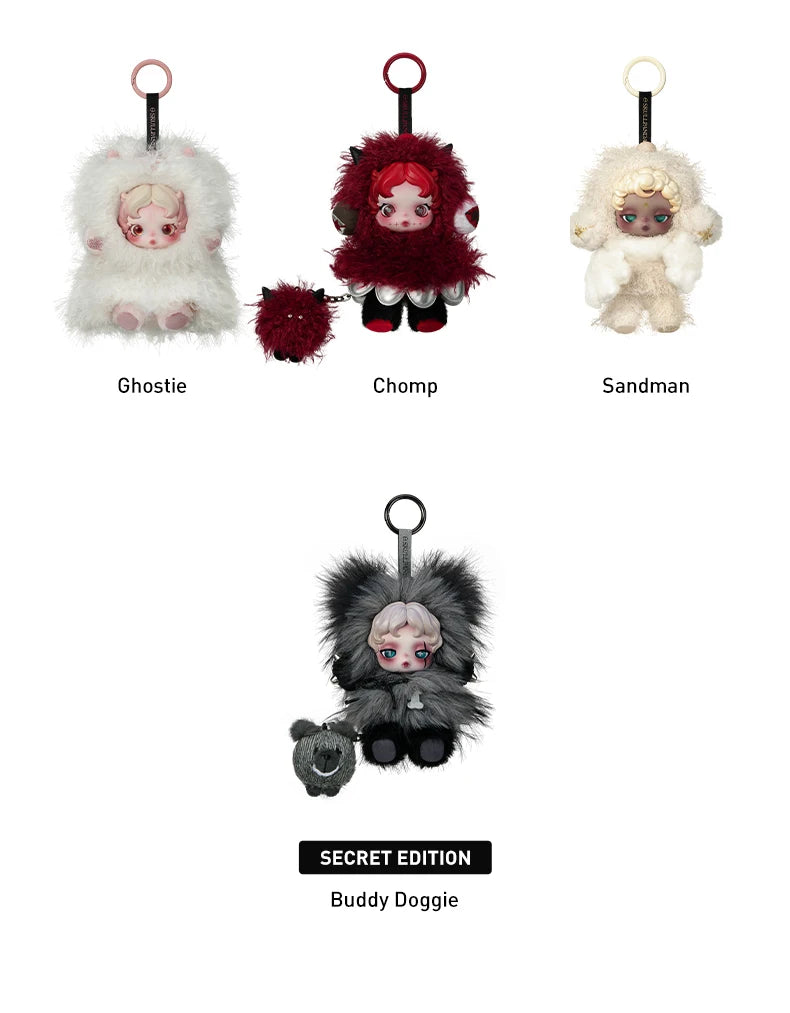 POP MART SKULLPANDA Combo – You Found Me Plush Pendant + Paradox Blind Box