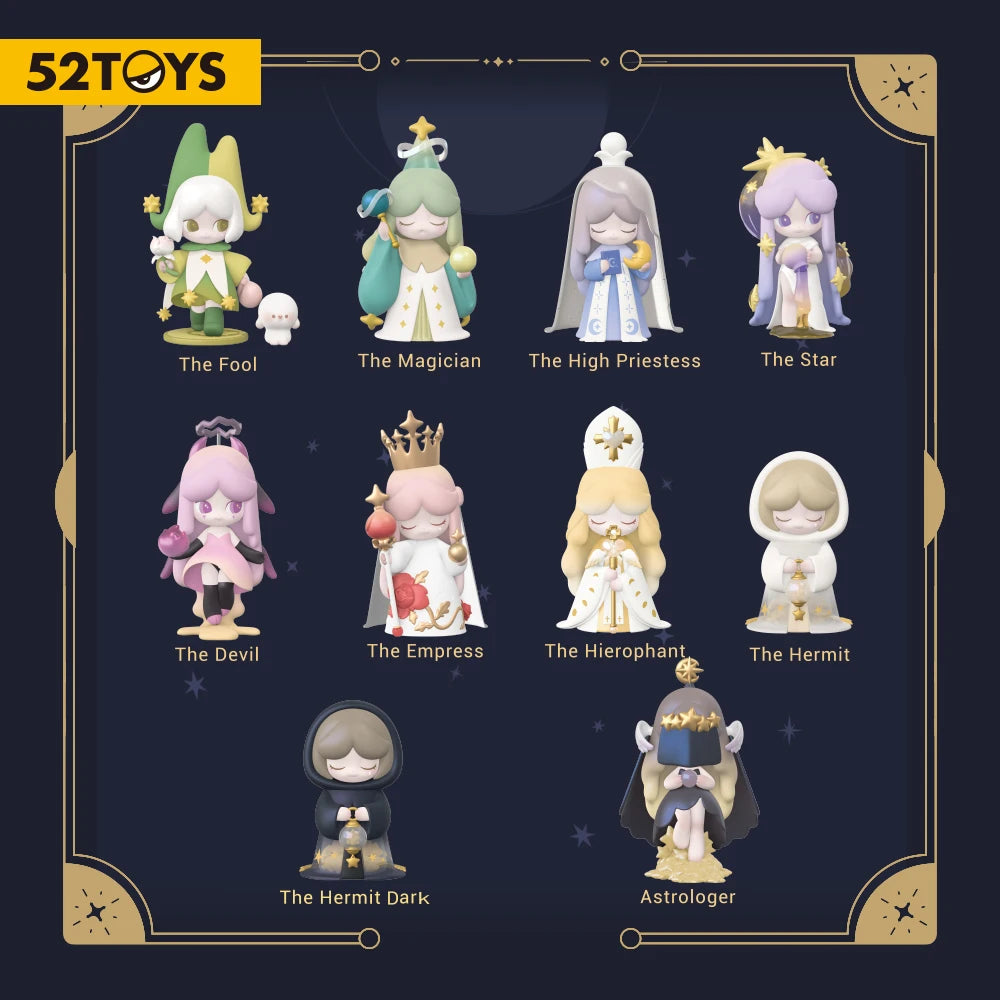 52TOYS Laplly Song of the Tarot Blind Box Mystery Collectible Figure