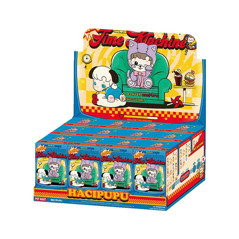 POP MART HACIPUPU Rolling Time Machine Series Blind Box Figure