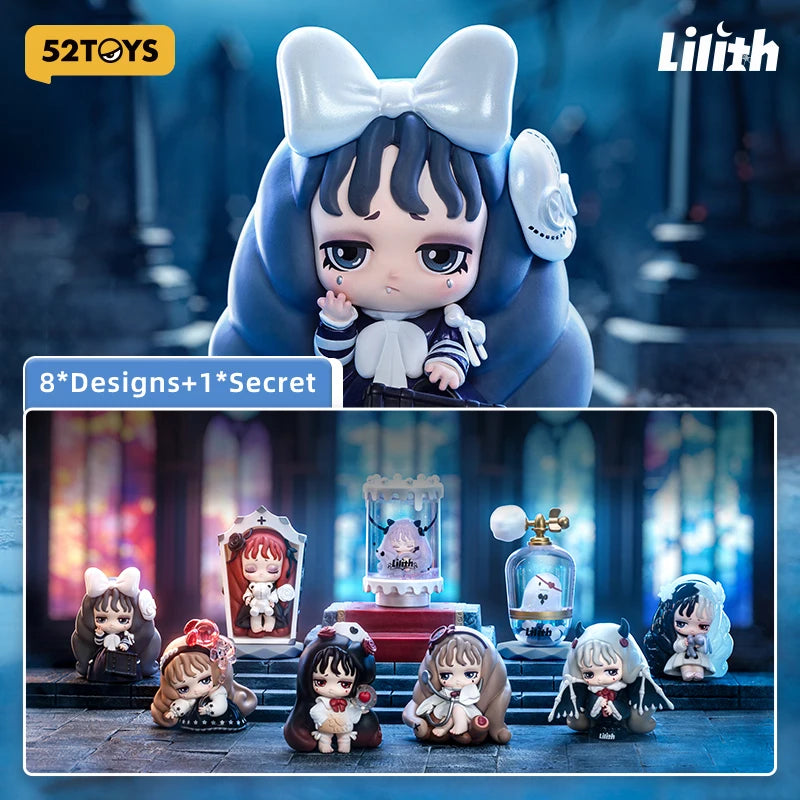 52TOYS 52TOYS Lilith’s Secret Experiment Blind Box Mystery Collectible Figures blind box vinyl figure, sealed mystery packagi