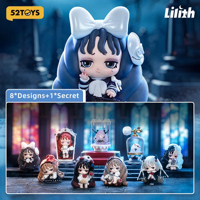 52TOYS 52TOYS Lilith’s Secret Experiment Blind Box Mystery Collectible Figures blind box vinyl figure, sealed mystery packagi