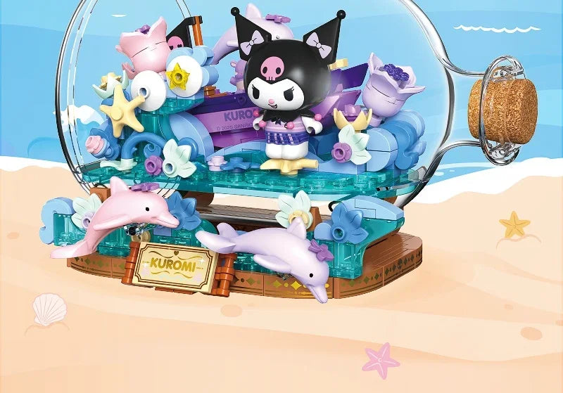 TOPTOY Sanrio Kuromi Whispering Wishes Micro Building Blocks