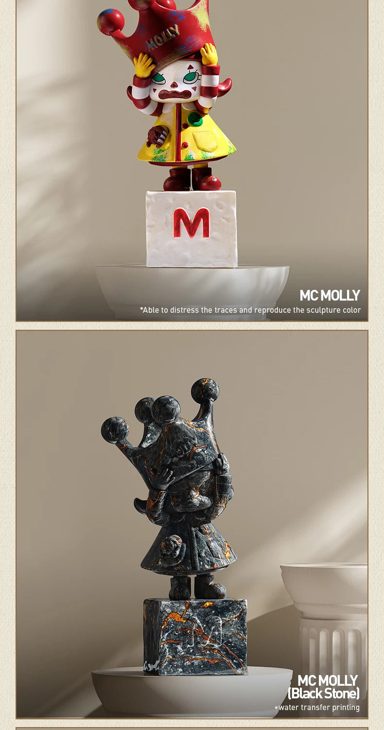 POP MART MOLLY Anniversary Statues Classical Retro 2 Series Blind Box