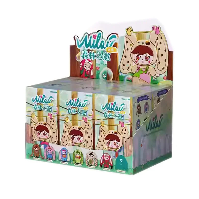 Milai Long Ears Invitation To The Forest Series Blind Box Mystery Anime Figure Collectible Toy