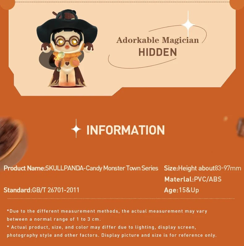 POP MART SKULLPANDA Candy Monster Town Blind Box Figures (Pre-Order)