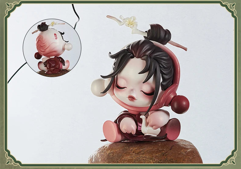 POP MART SKULLPANDA The Ink Plum Blossom Blind Box Figure