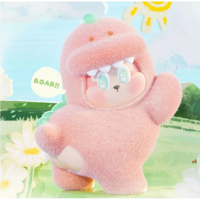 THE SLLO Dinosaur Hairy Dragon Series Blind Box Figure