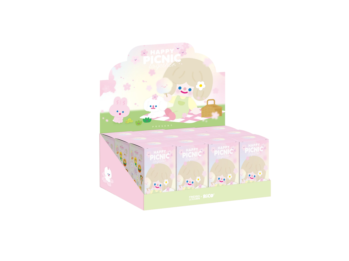 Finding Unicorn RiCO Happy Picnic Together Series Blind Box Figure