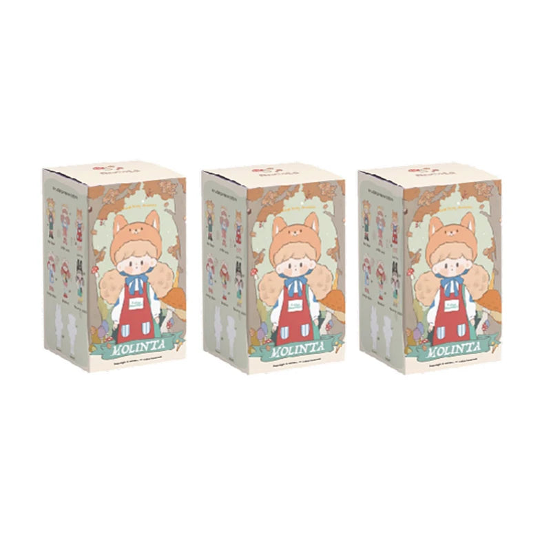 Molinta Party Animal Series Blind Box Guess Bag Mystery Box Toys Doll Cute Anime Figure Desktop Ornaments Gift Collection
