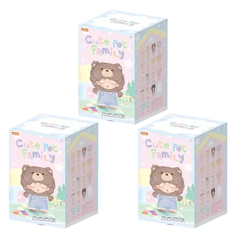 Jotoys YUMO Cute Pet Family Series Blind Box Figures