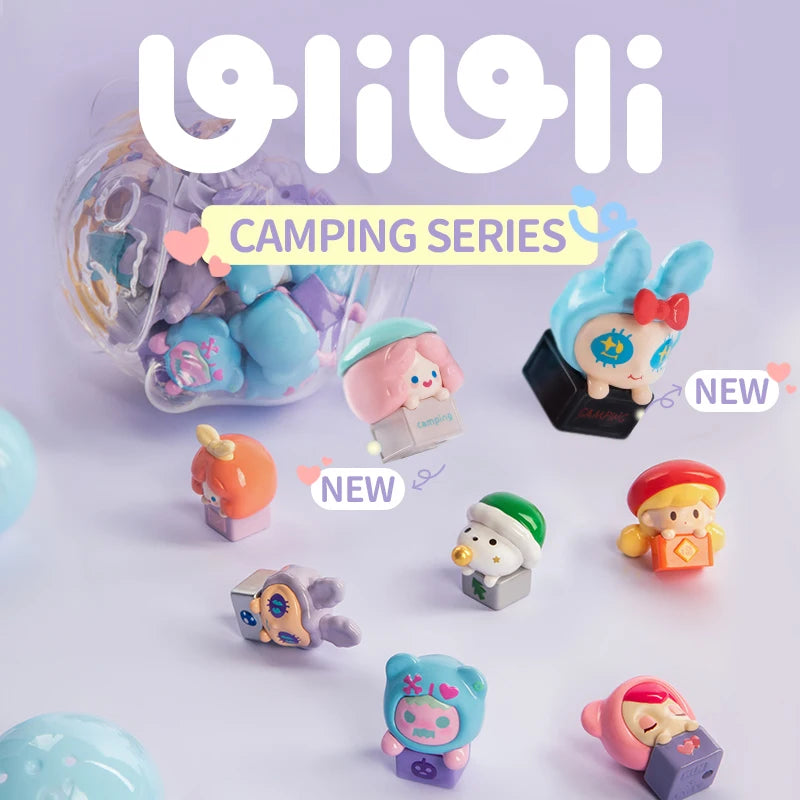 Finding Unicorn Finding Unicorn UliUli All-Star Camping Series Blind Box – Collectible Mystery Figures blind box vinyl figure
