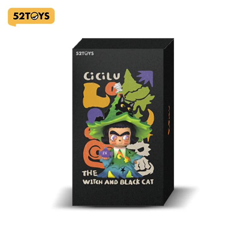 52TOYS CiCiLu The Witch and Black Cat Collectible Figure