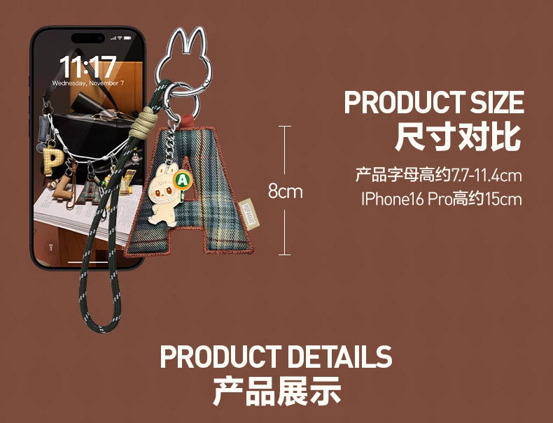 POP MART Labubu The Monsters Pin for Love Letter Pendant Blind Box (Pre-Order)