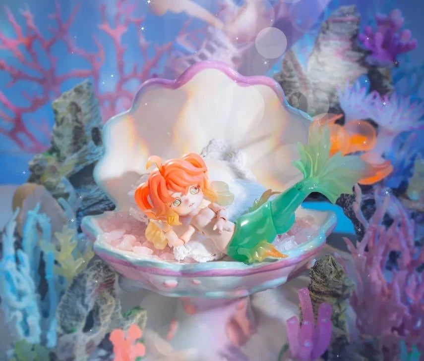 Mermaid Chu Chu Series Blind Box – Ob11 1/12 BJD Kawaii Anime Action Figure Collectible