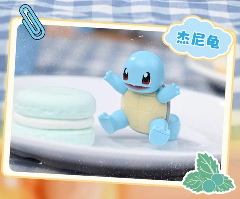 KEEPPLEY Pokémon Ice-Cream Cone Series Building Blocks Pikachu Eevee Squirtle