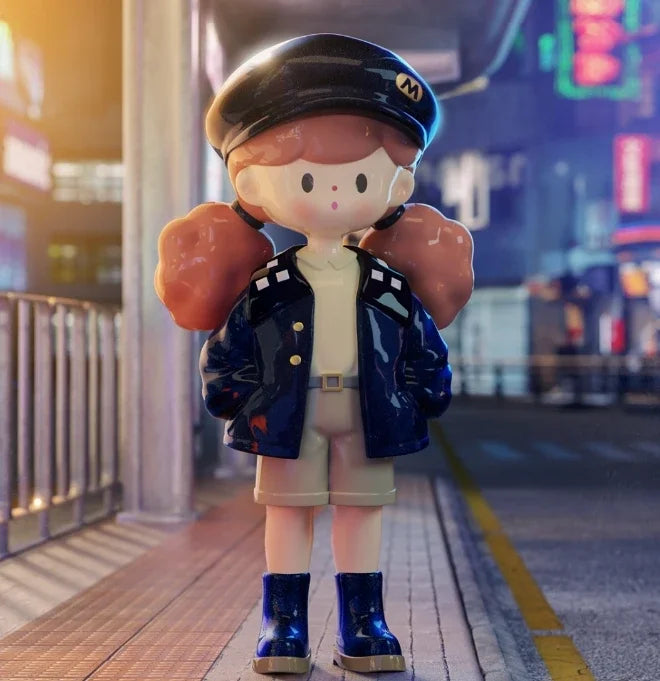 nan blind box vinyl figure, sealed mystery packaging, product photo for collectors in NZ