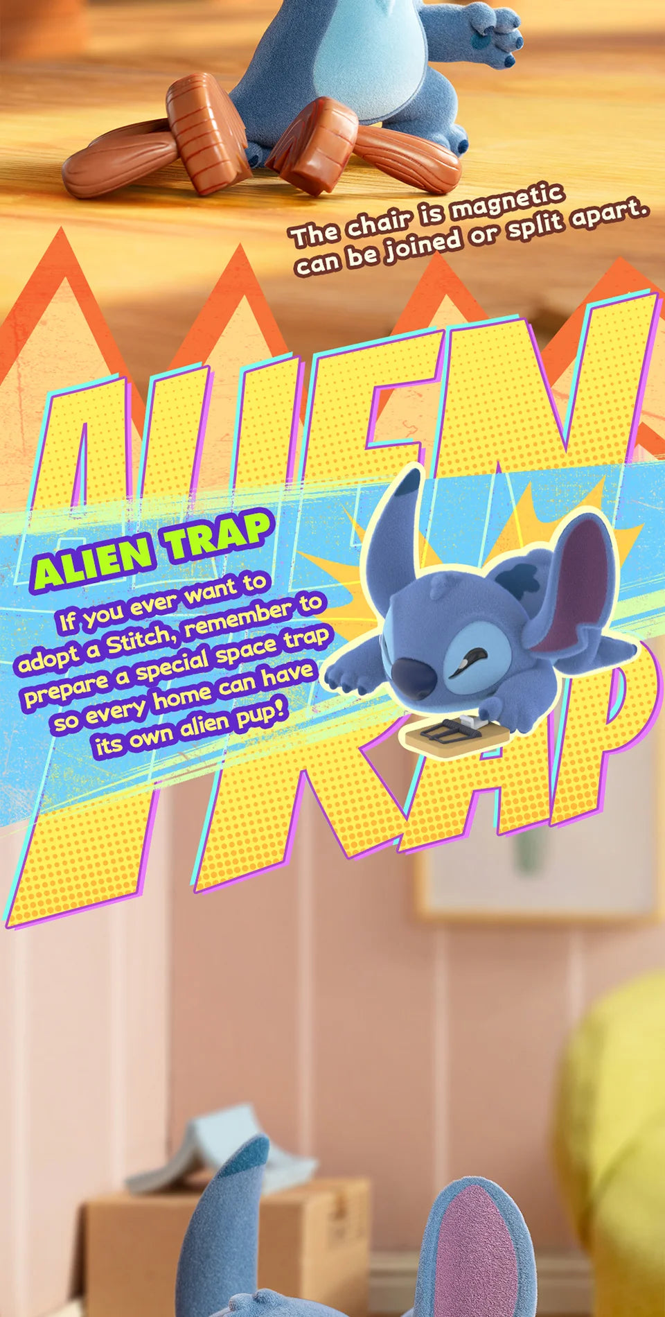 52TOYS Disney Stitch Super Trouble Maker Blind Box Figures