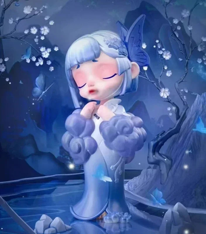 nan blind box vinyl figure, sealed mystery packaging, product photo for collectors in NZ