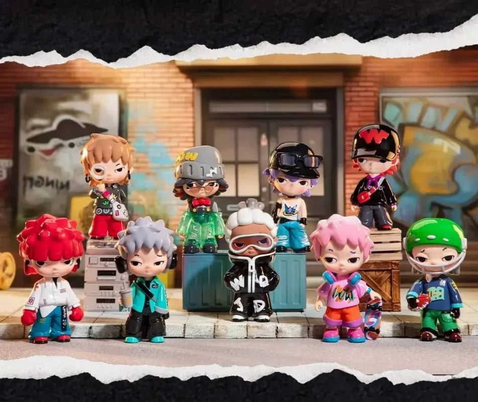 Cool Boy JD Multi Faced Life Series Blind Box Collectible Figures