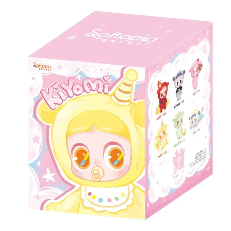 Kiyomi Mood Colour Series Blind Box Mystery Box Toys Cute Action Anime Figure Kawaii Model Gift