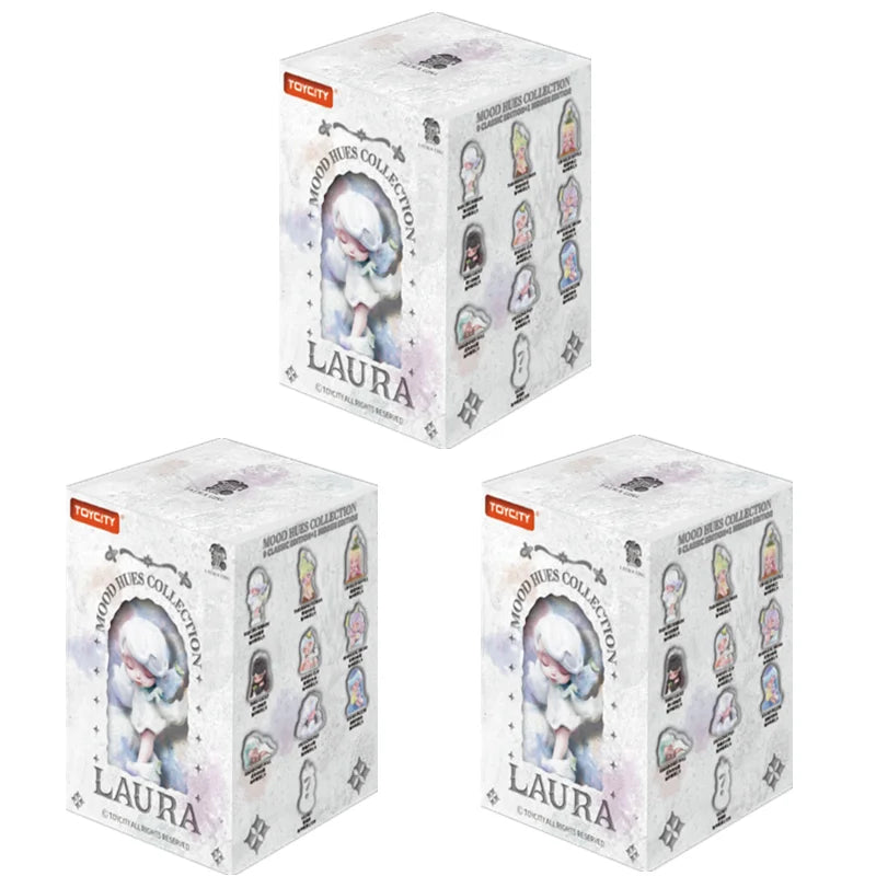 TOYCITY LAURA Mood Color Girl Series – Kawaii Blind Box Action Figure