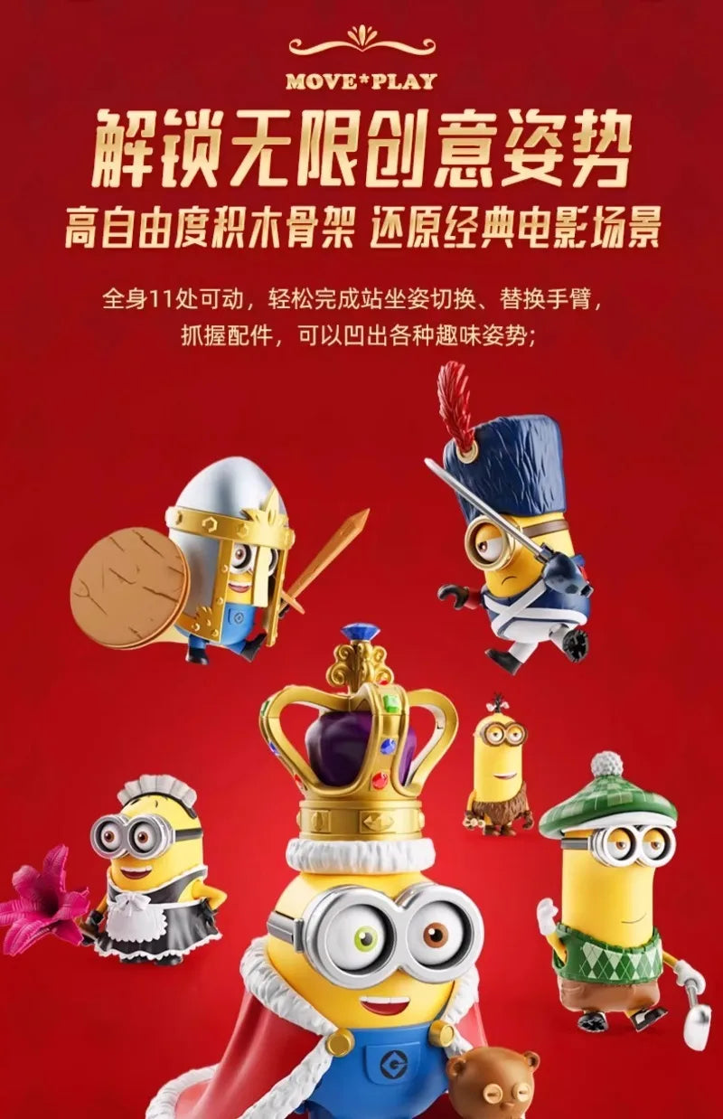 BLOKEES Minion Partner Cute Version Building Blocks