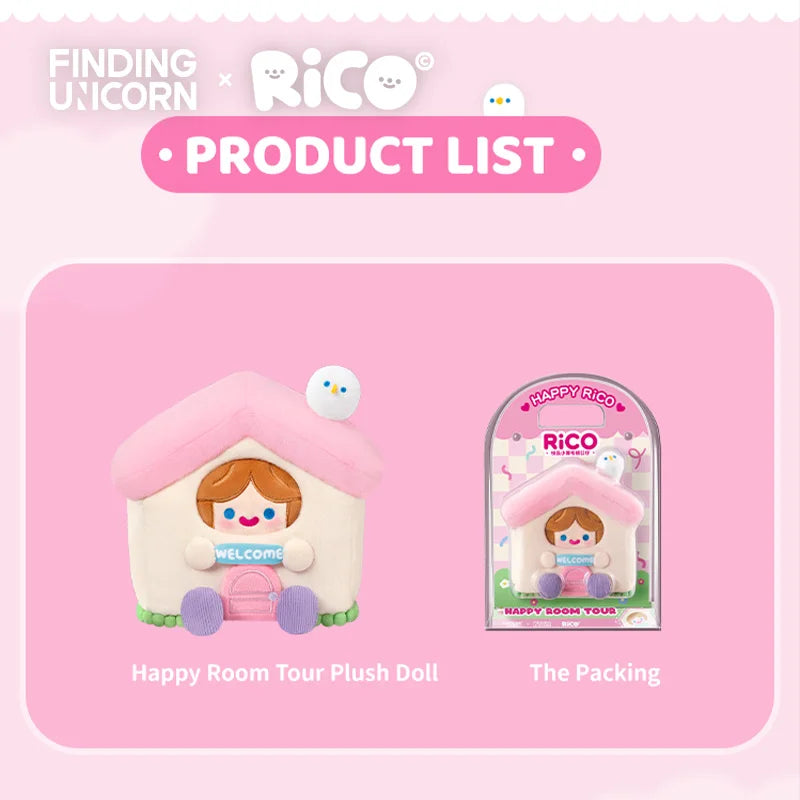 FINDING UNICORN RiCO Happy Room Tour Doll