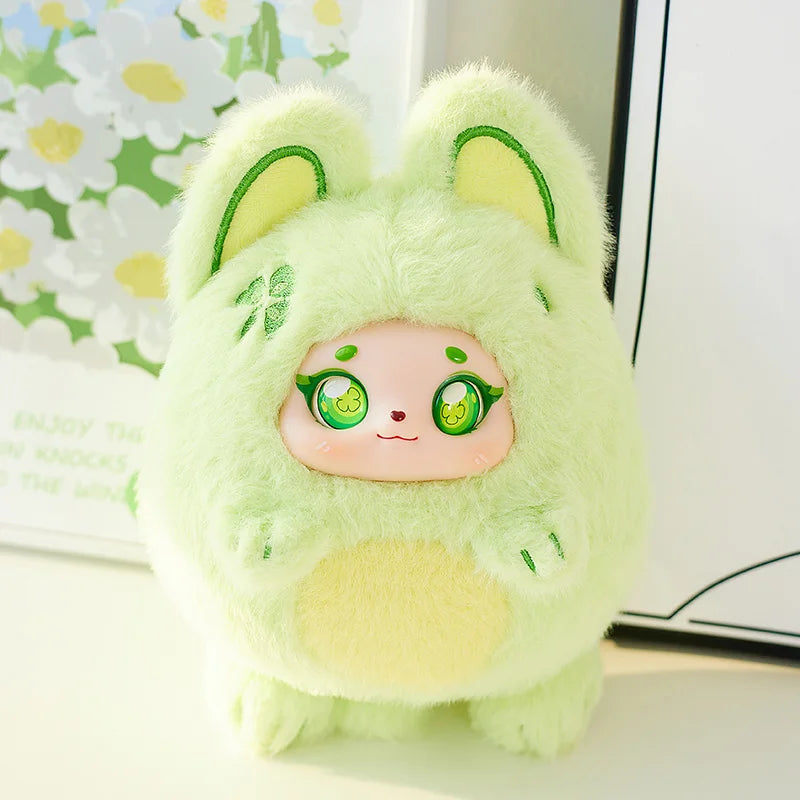 Puff Bubble Puff Bubble Colourful Ball Blind Box Mystery Collectible Plush blind box vinyl figure, sealed mystery packaging,