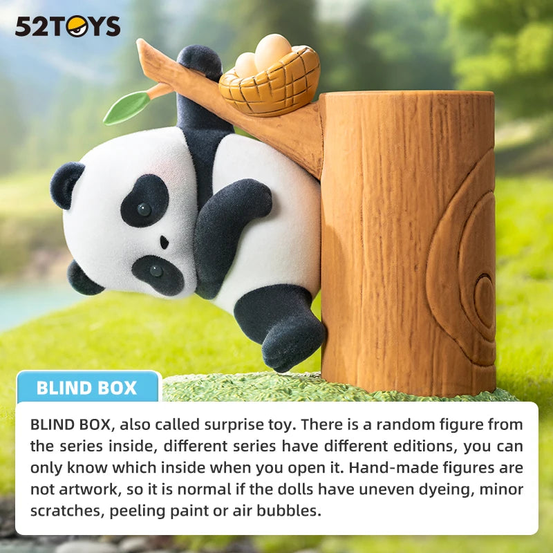 52TOYS Panda Roll Fruit Tree Climbing Blind Box Mystery Collectible Figures