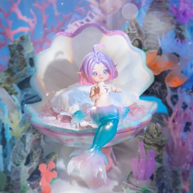 Mermaid Chu Chu Series Blind Box – Ob11 1/12 BJD Kawaii Anime Action Figure Collectible