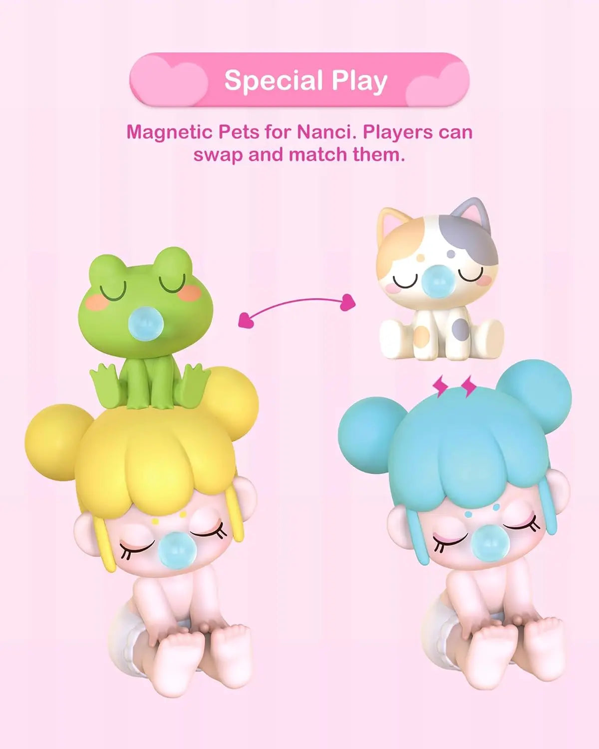 Rolife BabyNanci Seatmates Series Blind Box – Collectible Anime Figures