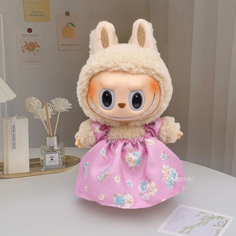 Mini Clothing Set for Labubu V1/V2/V3 | Fashion Doll Outfit Accessories (Doll Not Included)