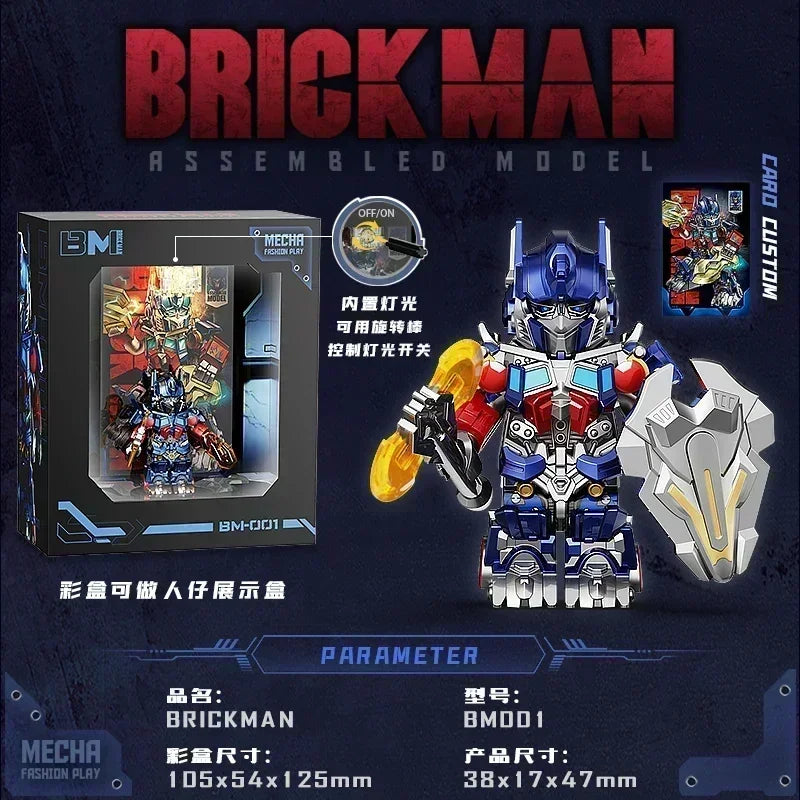 BLOKEES Transformers Optimus Prime, Megatron & Bumblebee Building Blocks