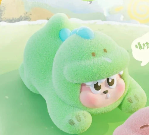 THE SLLO Dinosaur Hairy Dragon Series Blind Box Figure